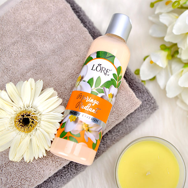 LORE Moringa Radiant Body Lotion 240 ml - Image 2