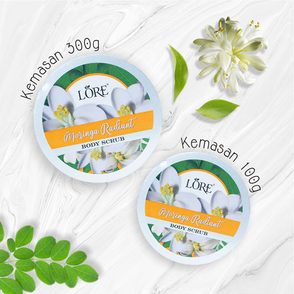LORE Moringa Radiant Body Scrub 100 gr - Image 3