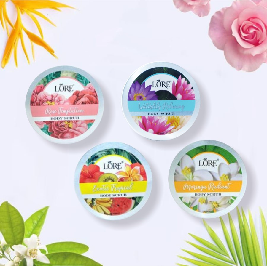 LORE Moringa Radiant Body Scrub 100 gr - Image 2