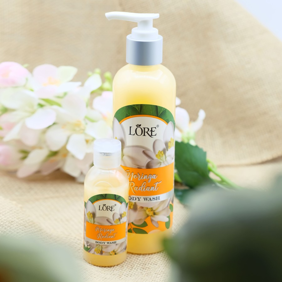 LORE Moringa Radiant Body Wash 240 ml - Image 2