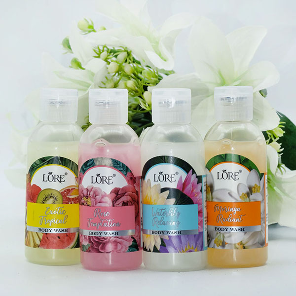 LORE Moringa Radiant Body Wash 55 ml - Image 3