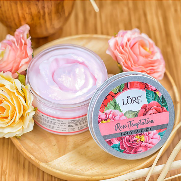 LORE Rose Temptation Body Butter 300 gr - Image 2