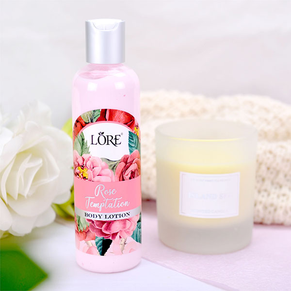 LORE Rose Temptation Body Lotion 240 ml - Image 2