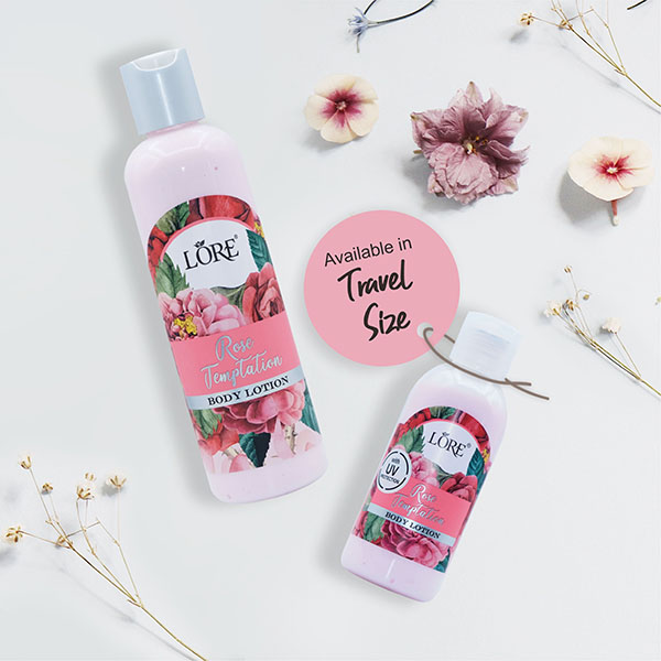 LORE Rose Temptation Body Lotion 240 ml - Image 3