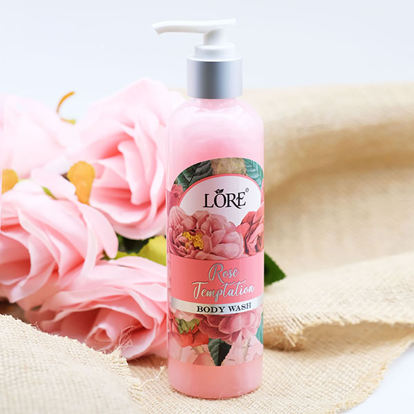 LORE Rose Temptation Body Wash 240 ml - Image 3