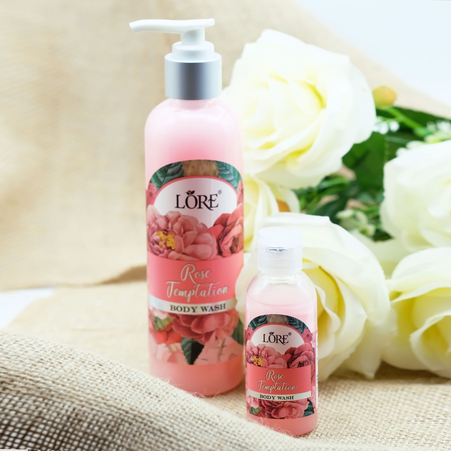 LORE Rose Temptation Body Wash 240 ml - Image 2